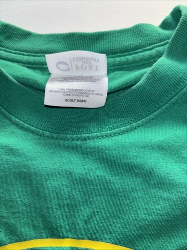 Vintage 90s-Y2K John Deere Green T-Shirt Men's Medium - Picture 3 of 5