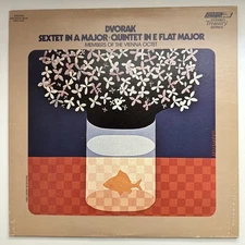 Dvorak Sextet in A Major / Quintet in E Flat Major Vienna Octet Vinyl LP NM