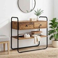 Vidaxl Konsolentisch Altholz 100 X 40 X 75 Cm Holzwerkstoff Neu
