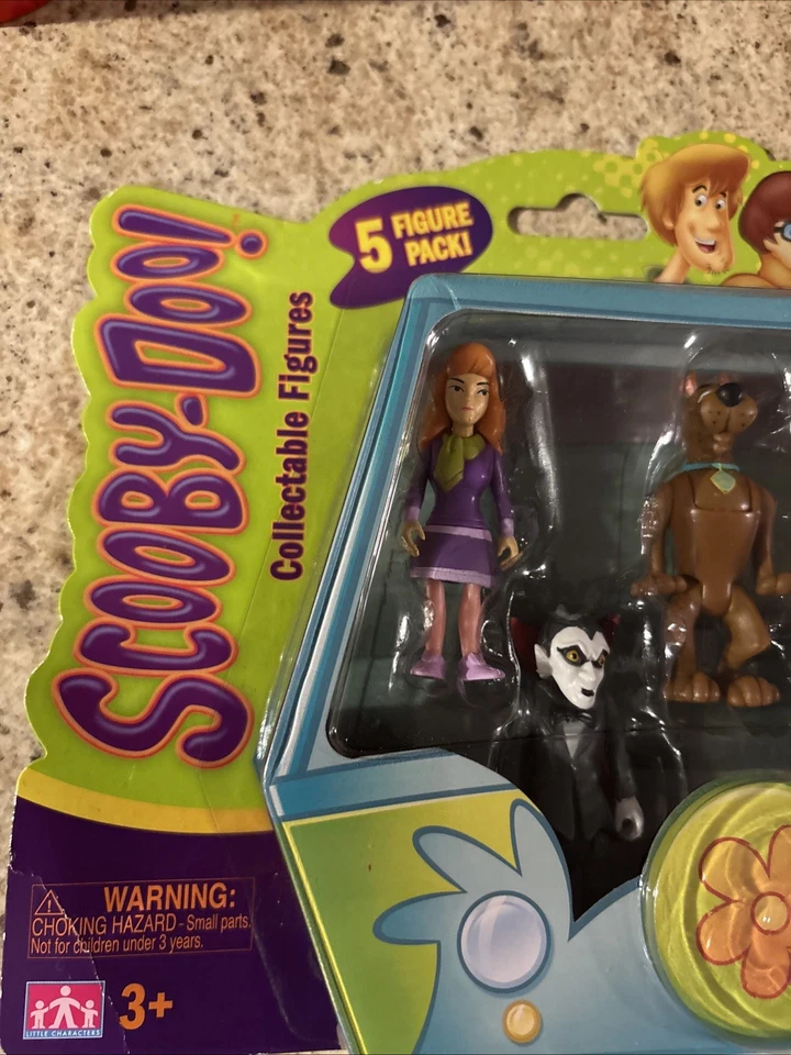 PACK DE 5 FIGURAS COLECCIONABLES SCOOBY DOO NUEVAS/SELLADAS 2017 Foto 2 de 4