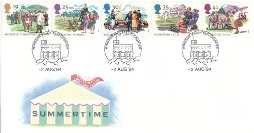 Summertime GB RM FDC Windsor permanent 1994 (132736)
