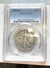 1920-D 50C Walking Liberty PCGS VF30 NICE