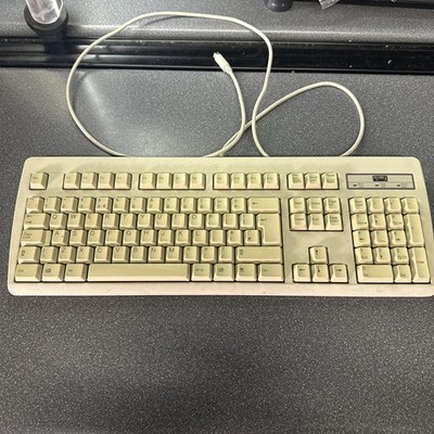 ELONEX RT2258TWUK PS/2 PS2 Computer PC Tastatur Vintage Retro - funktionstüchtig