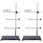 2pcs Chemical Laboratory Metal Rack Laboratory Grade Metalware