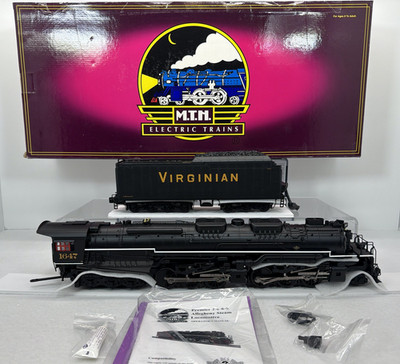 MTH Premier 20-3116-1 Virginian 2-6-6-6 Allegheny PS.2 O Used #1647 C&O C-7 READ