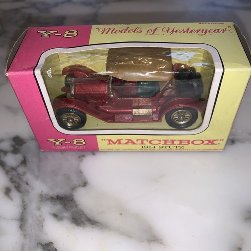 VINTAGE MATCHBOX Lesney 1914 STUTZ NOS Original Box YESTERYEAR - Picture 13 of 13