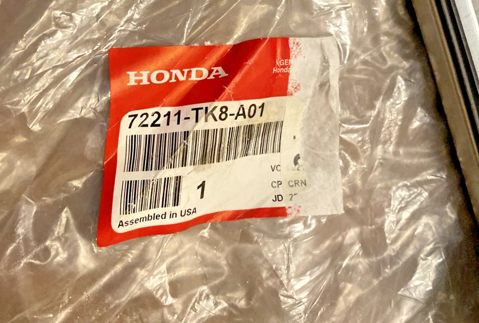 Honda Odyssey 2011-17 delantero RT DrRWindow regulador 72211-TK8-A01 sin motor Foto 4 de 4