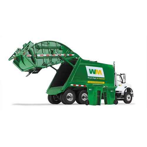 1/34 Waste Management Freightliner M2 Rear Load Trash Truck First Gear 10-3287D - Picture 4 of 5