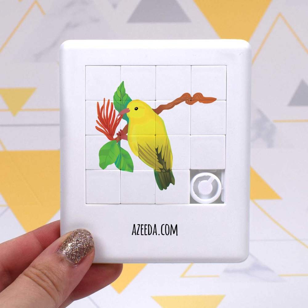 'Hawaii Amakihi Tropical Bird' Sliding Puzzle (PZ00033840)