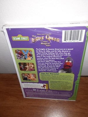 SESAME STREET: The Letter Quest and Other Magical Tales DVD Elmo