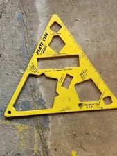 Tri-Vise Industries Triangular Plate Vise For Pipe, Conduit & Lumber Made In USA