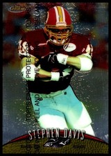 1998 Topps Finest Stephen Davis #49 Washington Redskins