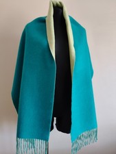 Alex Begg Scottish double-sided cashmere scarf from the luxury brand. Women