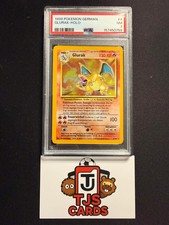 Charizard (Glurak) - PSA 7 - Holo Deutsch Base Set 4/102 - Pokemon