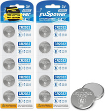CR2032 CR2032 Batteries ECR2032 DL2032 2032 3V Lithium Batteries for Key Fob 2 C