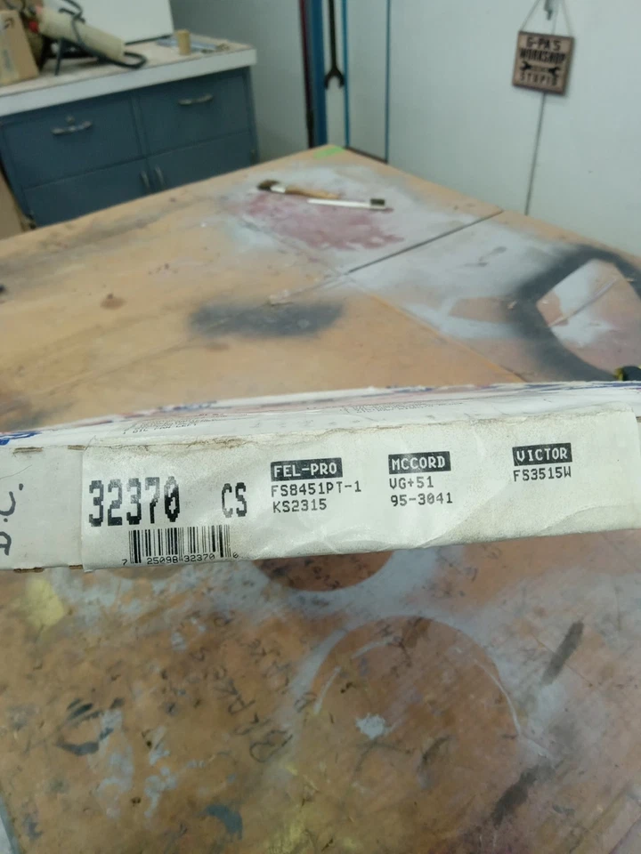 1974-1979 mercury capri V6 Engine Gasket Set - Image 3 of 4