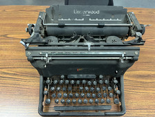 Vintage, Classic, Antique, Underwood standard typewriter thumbnail