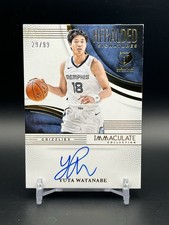 2024-25 Immaculate Heralded Signatures YUTA WATANABE Auto /99 Rookie #HRS-YUT RC