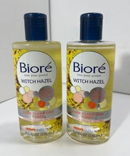 2x Biore Witch Hazel Pore Clarifying Toner 8 fl oz  - 2% Salicylic Acid NEW 🔥