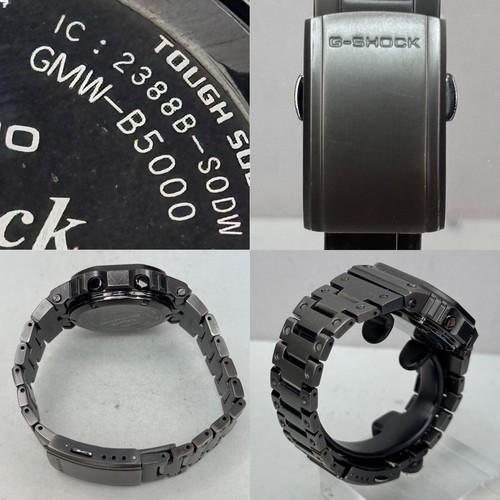 CASIO G-SHOCK GMW-B5000MB Men's Solar Octagon Black W43mm Japan Made Digital - Picture 11 of 24
