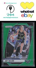 2024 Panini Prizm WNBA #4 Jacy Sheldon Green Prizms RC Dallas Wings