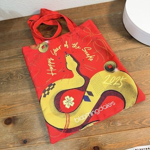 Lunar New Year of the Sneak Cloth Tote Bag 2025 Bloomingdales