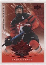2021 Upper Deck Team Canada Juniors Exclusives 100/250 Brianne Jenner #50 vm9