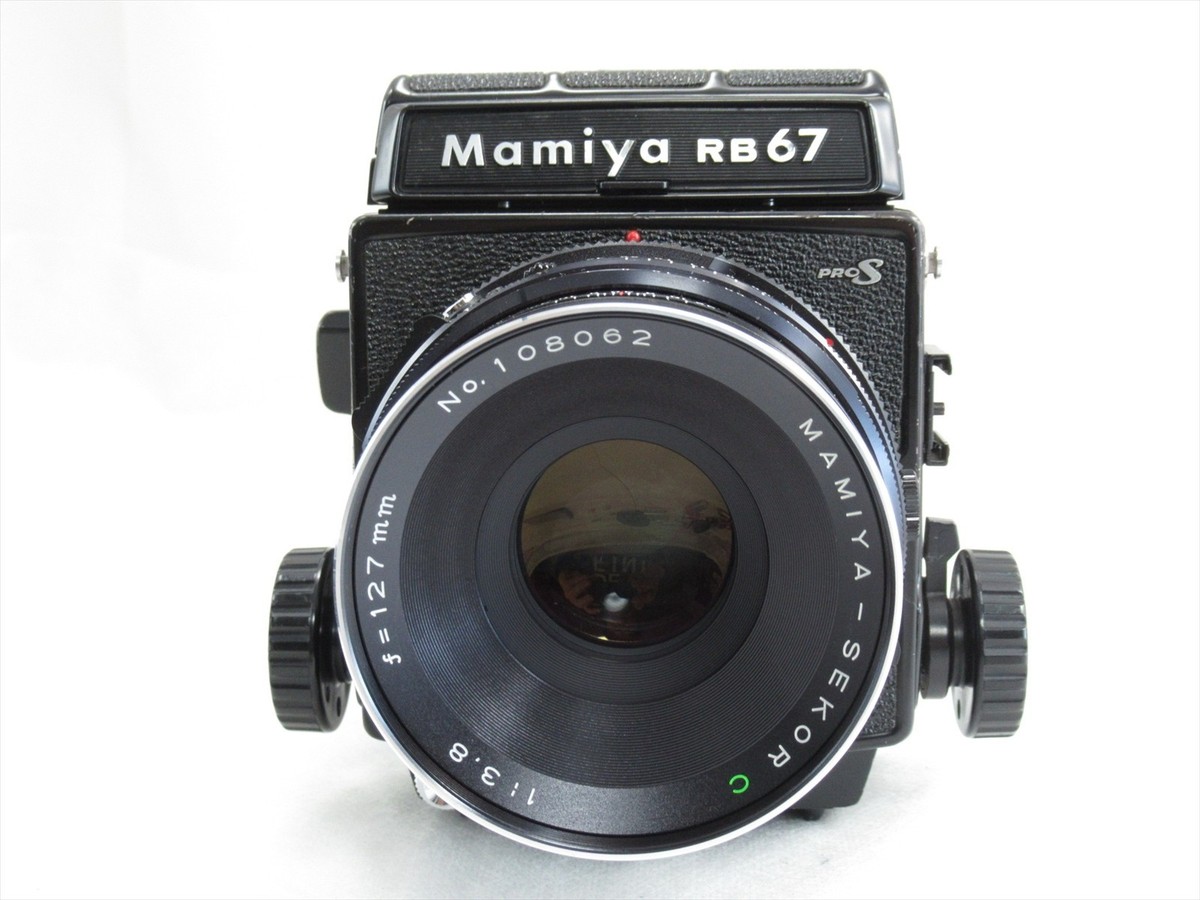 EXC++++!!】Mamiya RB67 pro S Film Camera w/ Sekor C 127mm f/3.8