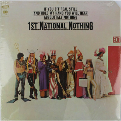 1st NATIONAL NOTHING IF YOU SIT STILL AND HOLD MY HAND LP MUSIC 12'' VINYL RECORD