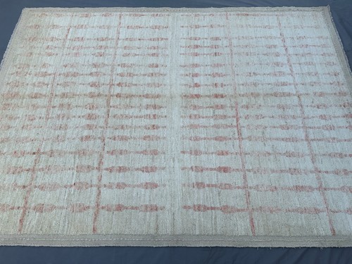 5'5" x 7'9" Modern Afghan Hand-Knotted Wool Rug Soft Pile Moroccan Style Carpet - Picture 11 of 11