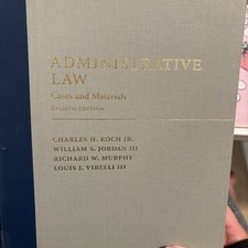 Administrative Law: Cases and - Hardcover, by...