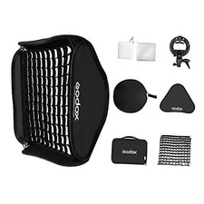32"x 32" /80x80cm Foldable Flash Softbox Kit with Grid, S-Type Speedlite