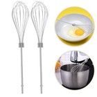2 Pcs Elektrischer Rührbesen Handmixer-Schneebesen-Ersatz Eierschläger