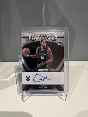 2023-24 Panini Prizm - Omari Moore Auto Rookie Penmanship #RP-OMM RC
