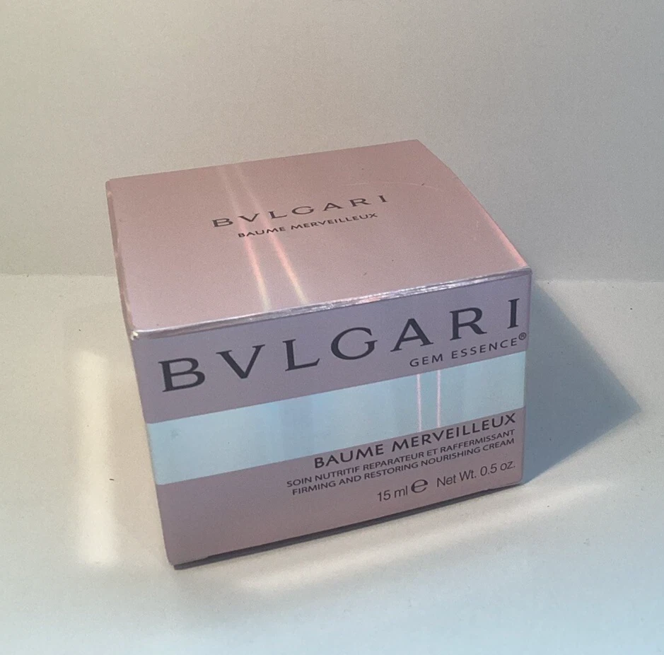 BULGARI GEMA ESENCIA CREMA NUTRITIVA REAFIRMANTE Y RESTAURADORA.5 OZ NUEVO EN CAJA Foto 2 de 4
