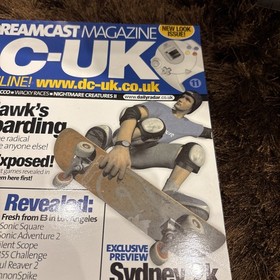 DC UK Dreamcast Magazine Issue 11 July 2000 Tony hawks sonic Ecco wacky races 