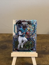🔥2021 Prizm Football #V-344 TRAVIS ETIENNE JR. No Huddle Disco Variation Rookie