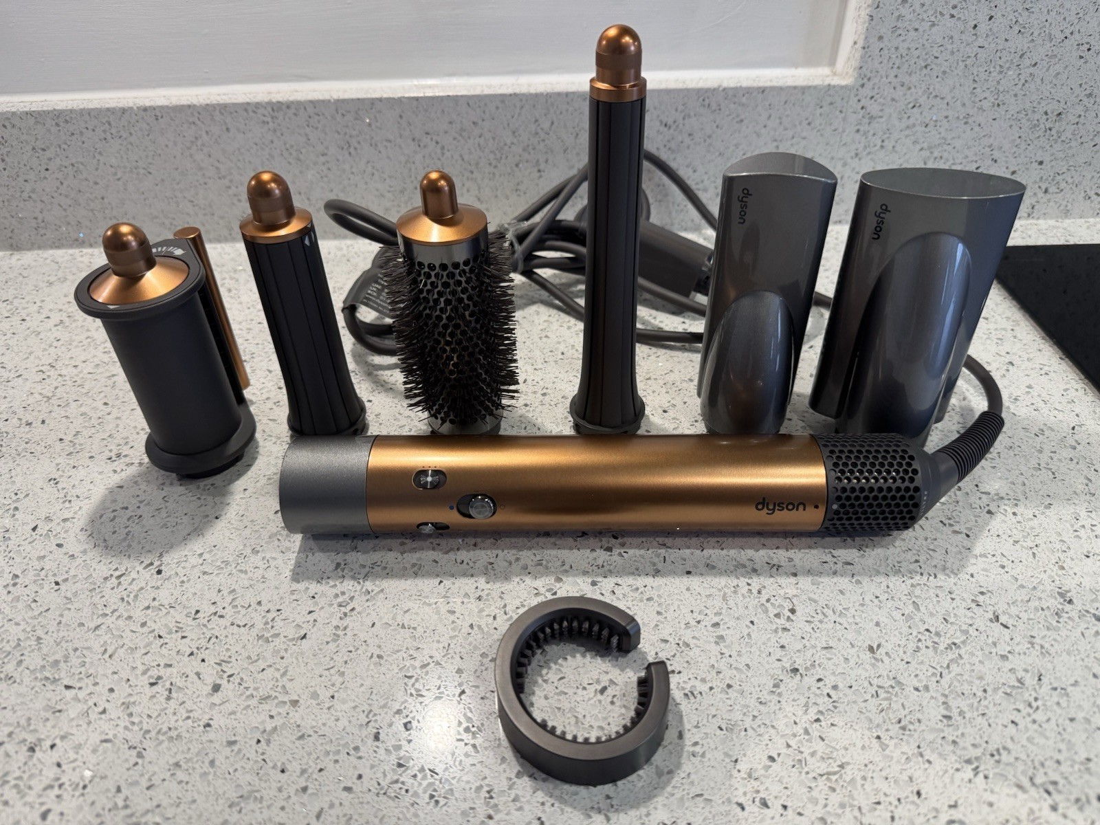 Dyson Airwrap Multi-Styler Complete Long – Copper/Nickel – Lightly Used No Case