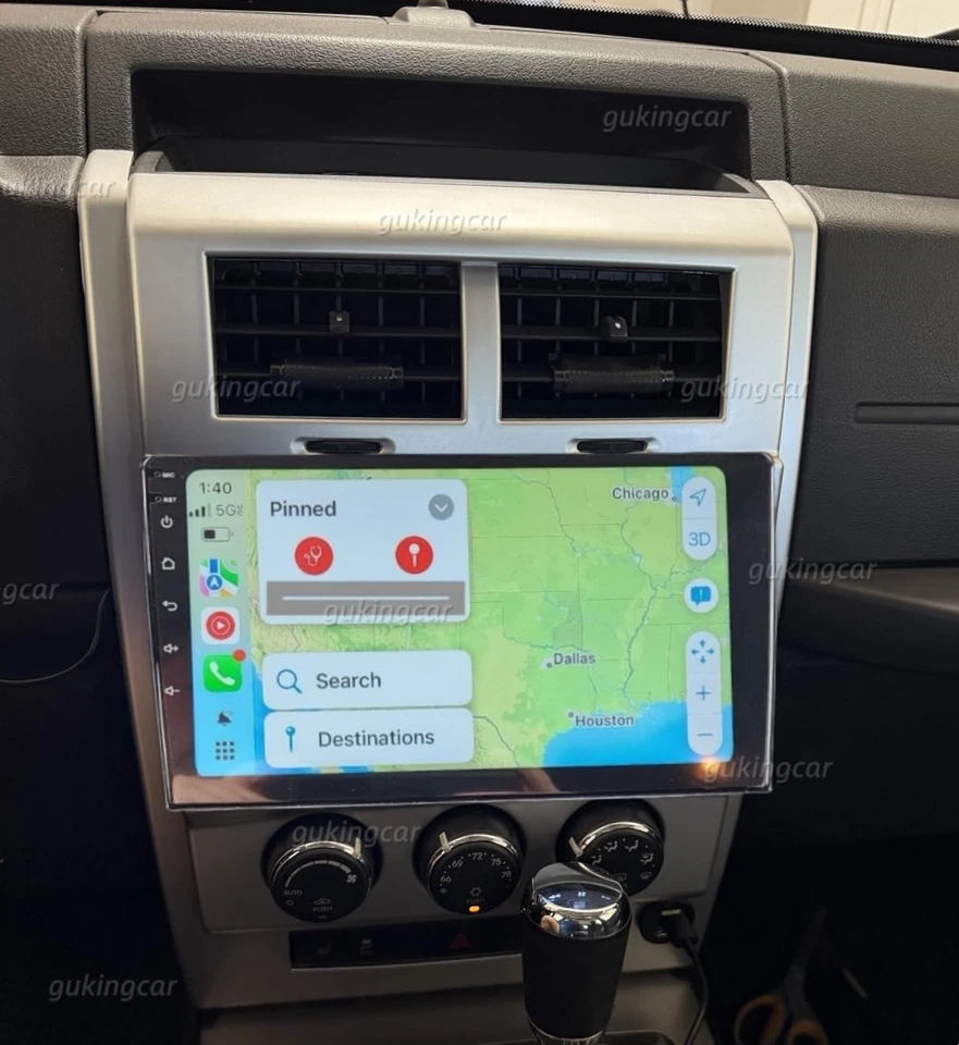 For Jeep Liberty 2008-2012 10.1" Android14 Carplay Car Stereo Radio GPS 4+64G Foto 2 de 4