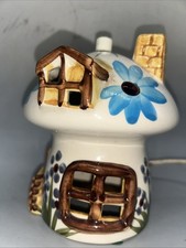 Derek Fowler Stil Studiokeramik Pilzhaus Keramik Kinder Lampe Vintage