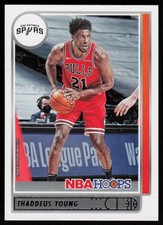 2021-22 NBA Hoops Thaddeus Young #65 San Antonio Spurs