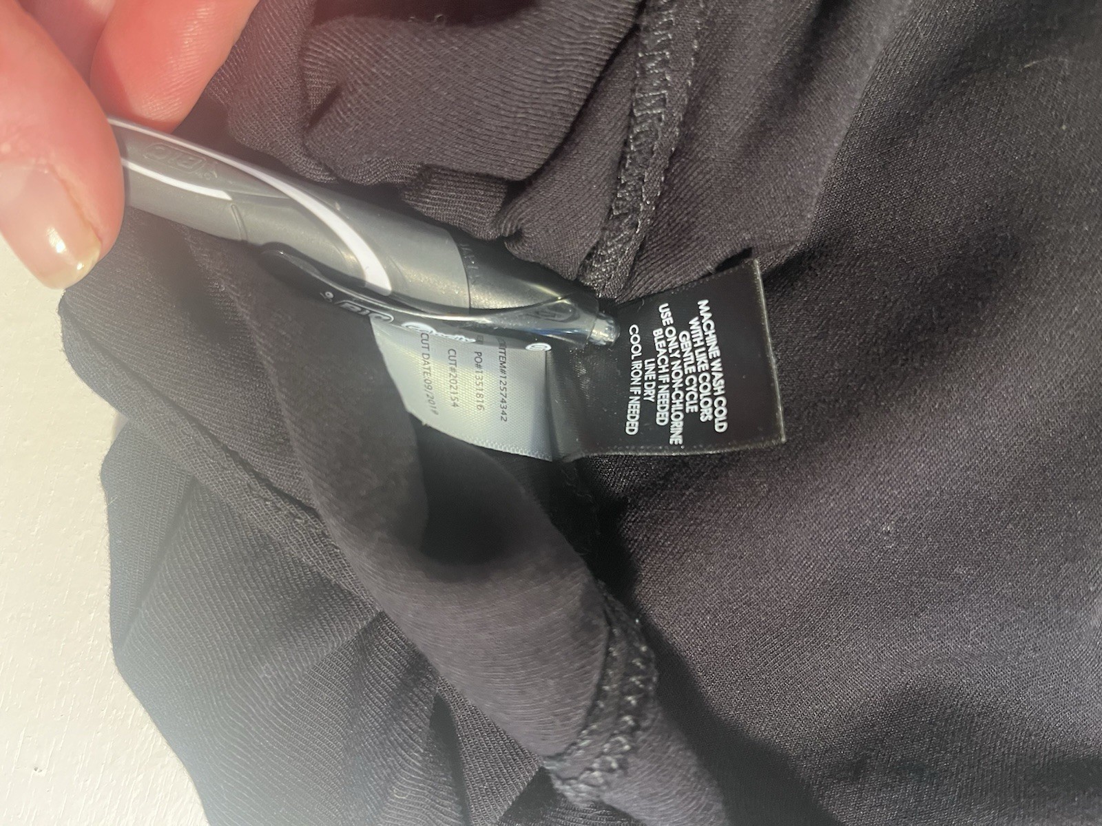 Torrid Black Mini Twill Drawstring Shirtdress Poc… - image 9