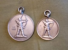 Medale łucznicze vintage