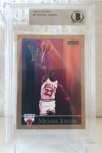 1990-91 Skybox Series 1 Pack -Michael Jordan PSA 10? Pippen Bird Johnson NBA🔥 - Bild 3 von 3