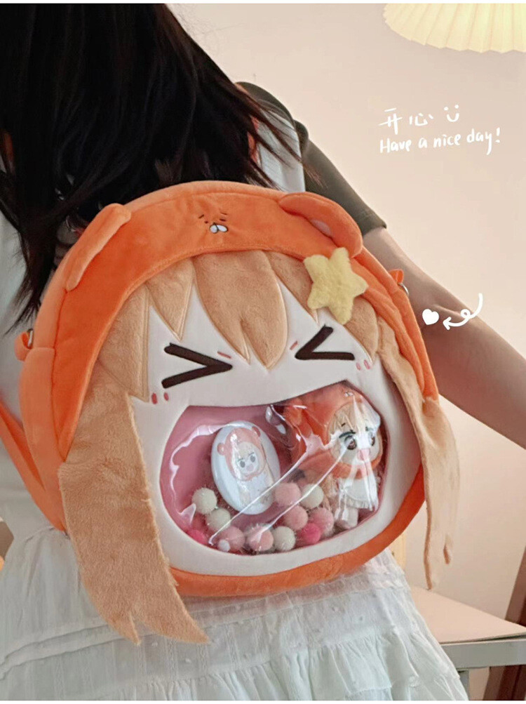 Himouto! Umaru-Chan Doma Umaru Plush Shoulder Bag Itabag Backpacks
