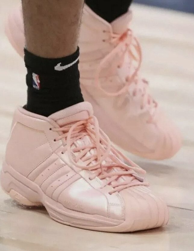 Adidas Pro Model 2G Glow Pink Mens Leather Basketball Shoes Size 11 adidas Pro Model 2G  main image 3