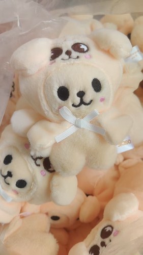 Ciondolo portachiavi bambola peluche Kpop Stray bambini 10 cm/3,94 pollici con mantello staccabile - Foto 3 di 13