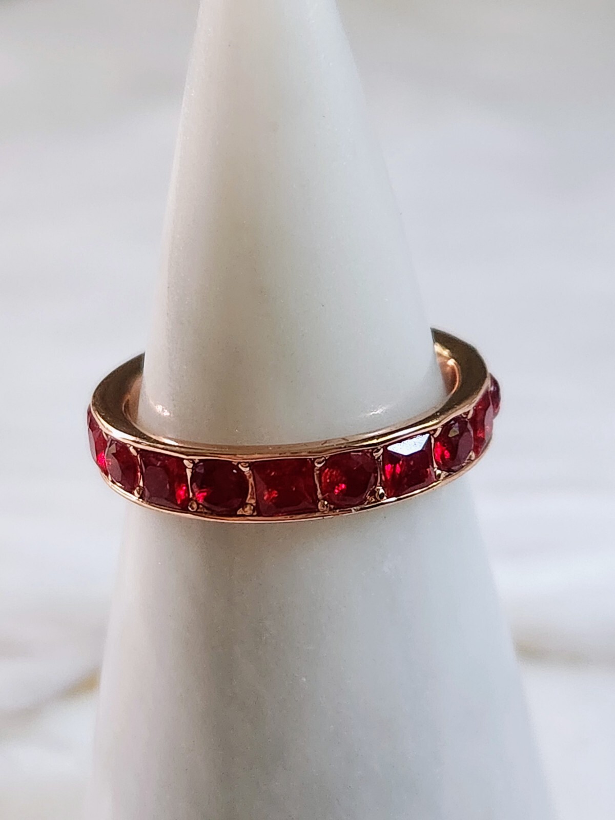 NWT Bomb Party 'The Michelle Ring' Rose GoldPlated Band Ring