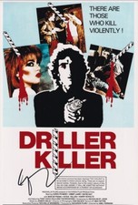ABEL FERRARA signed Autogramm 20x30cm DRILLER KILLER in Person autograph COA