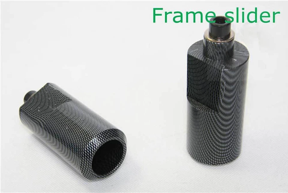 Para Yamaha quadro sem corte Slider Crash 2004 2005 2006 YZF R1 YZFR1 YZF-R1 carbono - Imagem 4 de 4